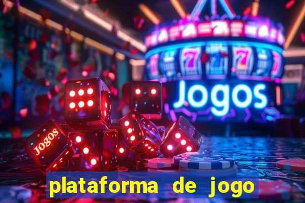 plataforma de jogo nova pagando